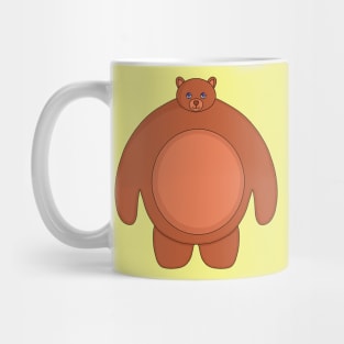 A Cute Chubby Bear Mug